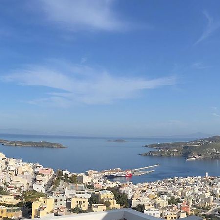 Akadia Syros Villa Ermoupoli Bagian luar foto